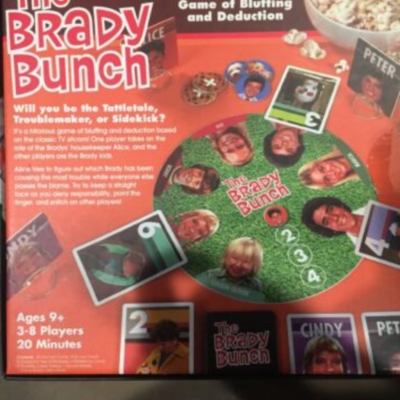 The Brady Bunch Party Board Game For 3-8 Like new - Picture 7 of 8